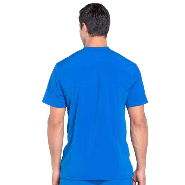 Cherokee Scrubs Top Cherokee Infinity CK910A Scrubs Top Men's V-Neck Royal