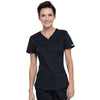 Cherokee Top Cherokee Revolution WW601 Scrubs Top Women Black