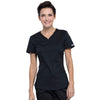 Cherokee Top 2XL Cherokee Revolution WW601 Scrubs Top Women Black