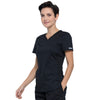 Cherokee Top Cherokee Revolution WW601 Scrubs Top Women Black