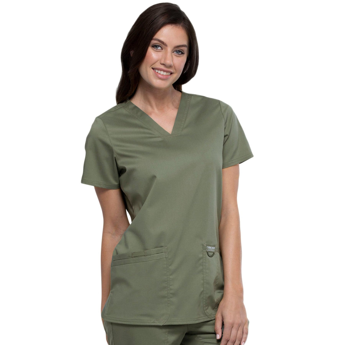 Cherokee Revolution WW620 Scrubs Top Women Olive — Medshop Singapore