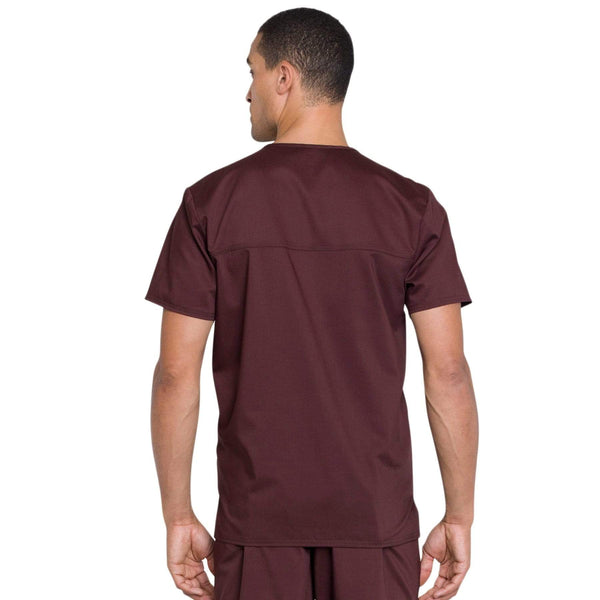 Cherokee Top Cherokee Revolution WW670 Scrubs Top Men Espresso