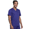 Cherokee Top Cherokee Revolution WW670 Scrubs Top Men Grape