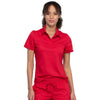 Cherokee Top 2XL Cherokee Revolution WW698 Scrubs Top Women Red