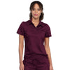 Cherokee Top 2XL Cherokee Revolution WW698 Scrubs Top Women Wine