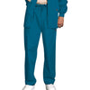 Cherokee Scrubs Pants 2XL / Regular Length Cherokee Workwear 4000 Scrubs Pants Men's Drawstring Cargo Caribbean Blue