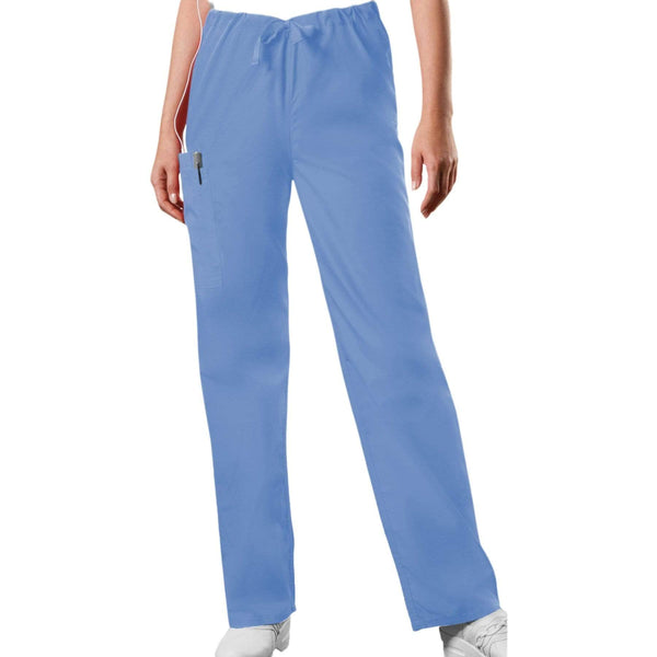 Cherokee Pant 2XL / Short Cherokee Workwear 4100 Scrubs Pant Unisex Ciel Blue