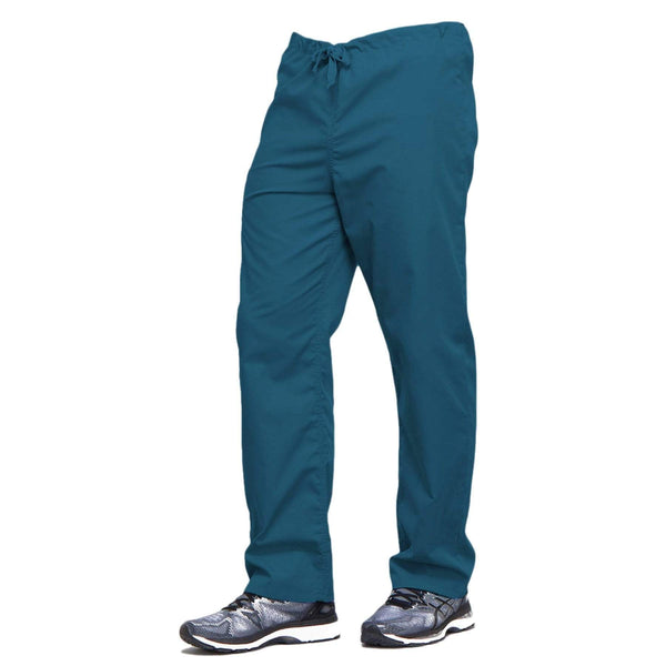 Cherokee Scrubs Pants Cherokee Workwear 4100 Scrubs Pants Unisex Drawstring Cargo Caribbean Blue