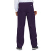 Cherokee Scrubs Pants Cherokee Workwear 4100 Scrubs Pants Unisex Drawstring Cargo Eggplant