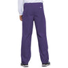 Cherokee Scrubs Pants Cherokee Workwear 4100 Scrubs Pants Unisex Drawstring Cargo Grape