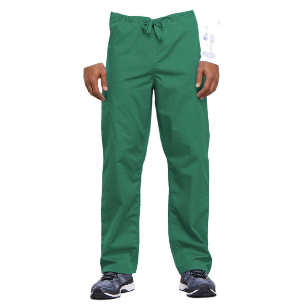Cherokee Scrubs Pants Cherokee Workwear 4100 Scrubs Pants Unisex Drawstring Cargo Surgical Green