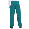 Cherokee Scrubs Pants Cherokee Workwear 4100 Scrubs Pants Unisex Drawstring Cargo Teal Blue