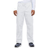 Cherokee Scrubs Pants Cherokee Workwear 4100 Scrubs Pants Unisex Drawstring Cargo White