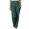 Cherokee Scrubs Pants 2XL / Regular Length Cherokee Workwear 4200 Scrubs Pants Women's Natural Rise Tapered Pull-On Cargo Hunter Green