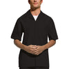 Cherokee Scrubs Jacket 2XL Cherokee Workwear 4300 Scrubs Jacket Men's Zip Front Black