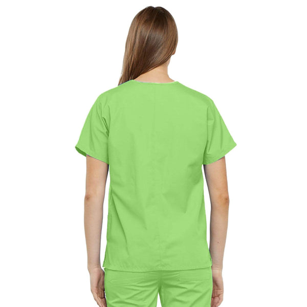 Cherokee Scrubs Top Cherokee Workwear 4700 Scrubs Top Women's V-Neck Lime Green