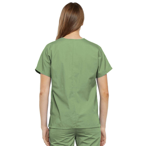 Cherokee Scrubs Top Cherokee Workwear 4700 Scrubs Top Women's V-Neck Sage Green
