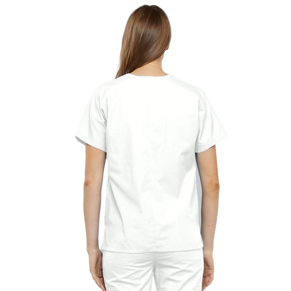 Cherokee Scrubs Top Cherokee Workwear 4700 Scrubs Top Women's V-Neck White