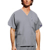 Cherokee Scrubs Top 2XL / Regular Length Cherokee Workwear 4876 Scrubs Top Unisex V-Neck Grey