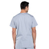 Cherokee Scrubs Top Cherokee Workwear 4876 Scrubs Top Unisex V-Neck Grey