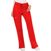 Cherokee Scrubs Pants 2XL / Regular Length Cherokee Workwear Revolution WW120 Scrubs Pants Women's Mid Rise Flare Drawstring Red
