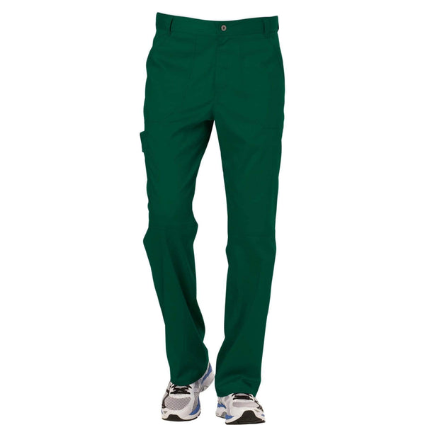 Cherokee Scrubs Pants 2XL / Regular Length Cherokee Workwear Revolution WW140 Scrubs Pants Men's Fly Front Hunter Green