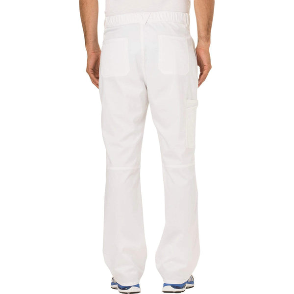 Cherokee Scrubs Pants Cherokee Workwear Revolution WW140 Scrubs Pants Men's Fly Front White