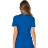 Cherokee Scrubs Top Cherokee Workwear Revolution WW610 Scrubs Top Women's Mock Wrap Royal