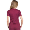 Cherokee Scrubs Top Cherokee Workwear Revolution WW610 Scrubs Top Women's Mock Wrap Wine