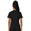 Cherokee Scrubs Top Cherokee Workwear Revolution WW620 Scrubs Top Women's V-Neck Black