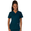 Cherokee Scrubs Top 2XL Cherokee Workwear Revolution WW620 Scrubs Top Women's V-Neck Caribbean Blue