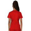 Cherokee Scrubs Top Cherokee Workwear Revolution WW620 Scrubs Top Women's V-Neck Red