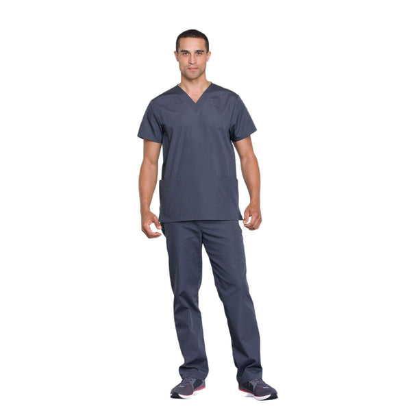 Cherokee Set Cherokee Workwear WW530C Scrubs Set Unisex Pewter