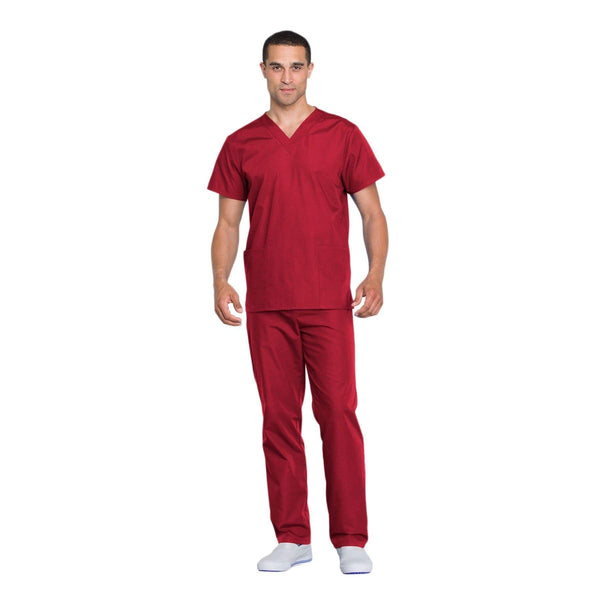 Cherokee Set Cherokee Workwear WW530C Scrubs Set Unisex Red