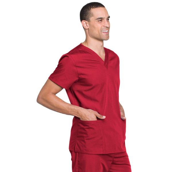 Cherokee Set Cherokee Workwear WW530C Scrubs Set Unisex Red