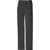 Cherokee Workwear Pant WW Core Stretch Unisex Unisex Drawstring Cargo Pant Black Pant