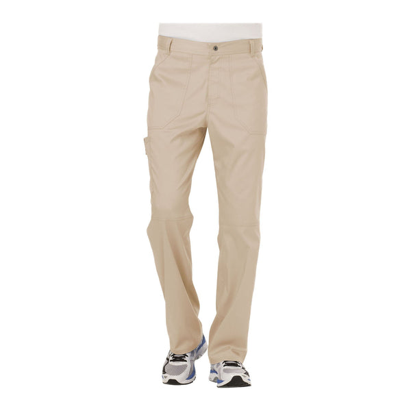 Cherokee Workwear Pant WW Revolution Men's Men's Fly Front Pant Khaki Pant