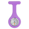 Medshop Fob Watches Light Purple Silicone Nursing FOB Watch