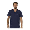 Cherokee Scrubs Workwear WW690 WW Revolution Mens Top Mens Navy Top