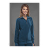 Cherokee Warm Up Jacket Infinity Zip Front Warm-Up Jacket Caribbean Blue Warm Up Jacket