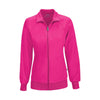 Cherokee Warm Up Jacket Infinity Zip Front Warm-Up Jacket Carmine Pink Warm Up Jacket