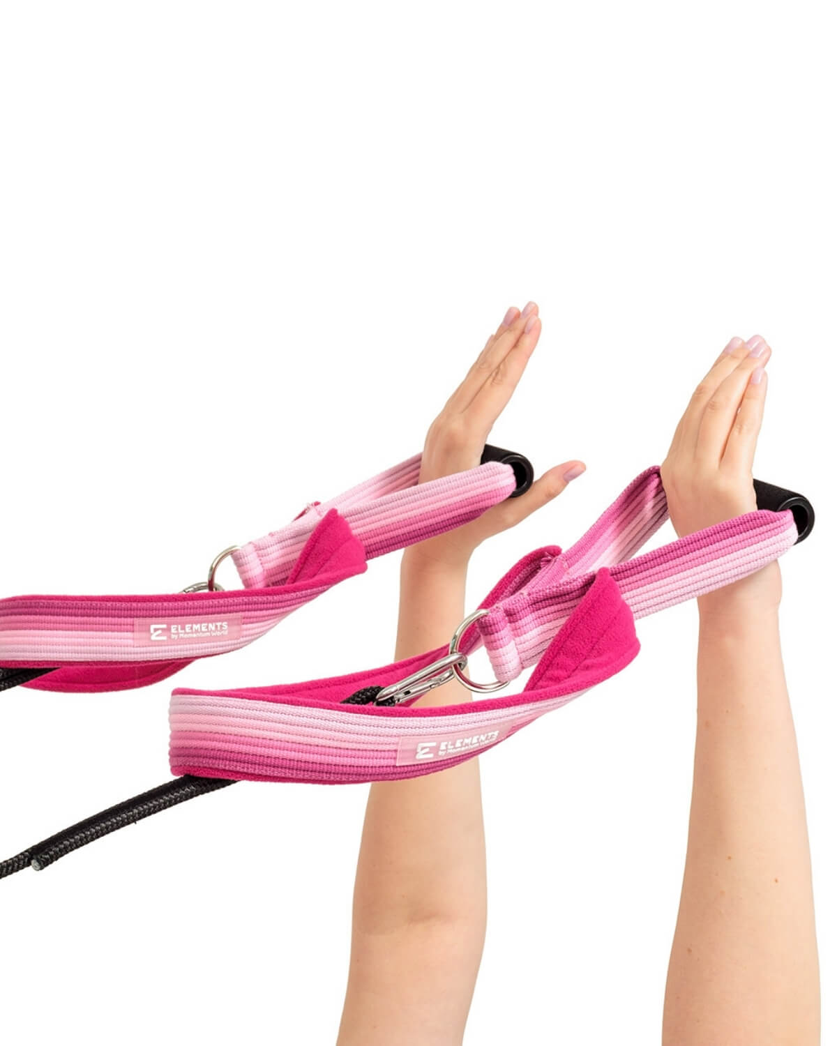 Neon Pink Durable Pilates Reformer Double Loop Straps - Pretty Pilates