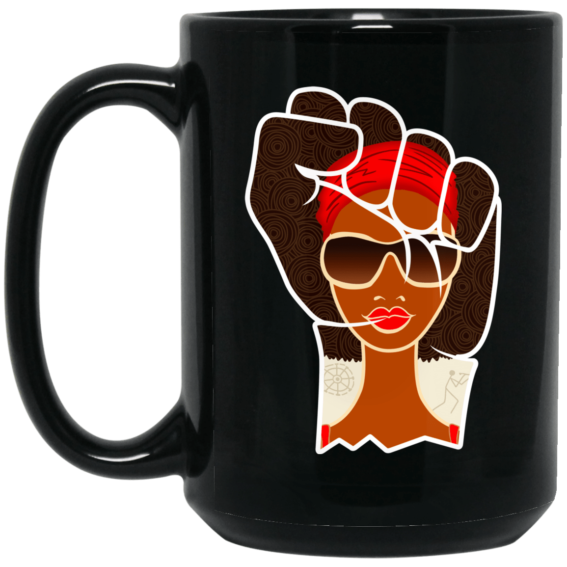 Download African American Coffee Mug Melanin Poppin Black Women ...