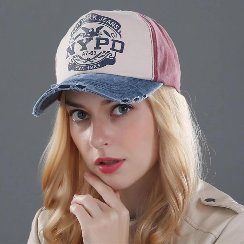 middag tij Ithaca Vintage Fashion NYPD Baseball Cap Cool Jeans Snapback Trucker Hat Gift |  BigProStore