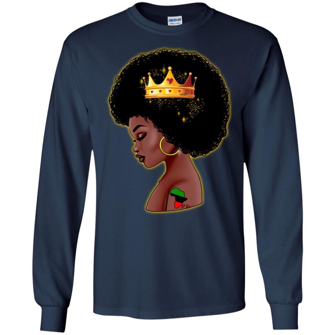 Download Black Queen African American T-Shirt For Melanin Poppin ...