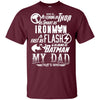 Cool Super Dad T-Shirt Unique Father's Day Gift For Daddy Men Birthday BigProStore