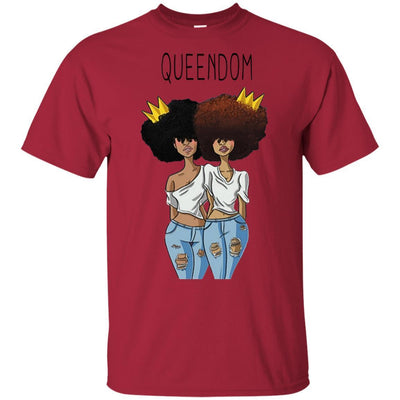 Queendom T-Shirt African American Clothing For Pro Black Melanin Women BigProStore