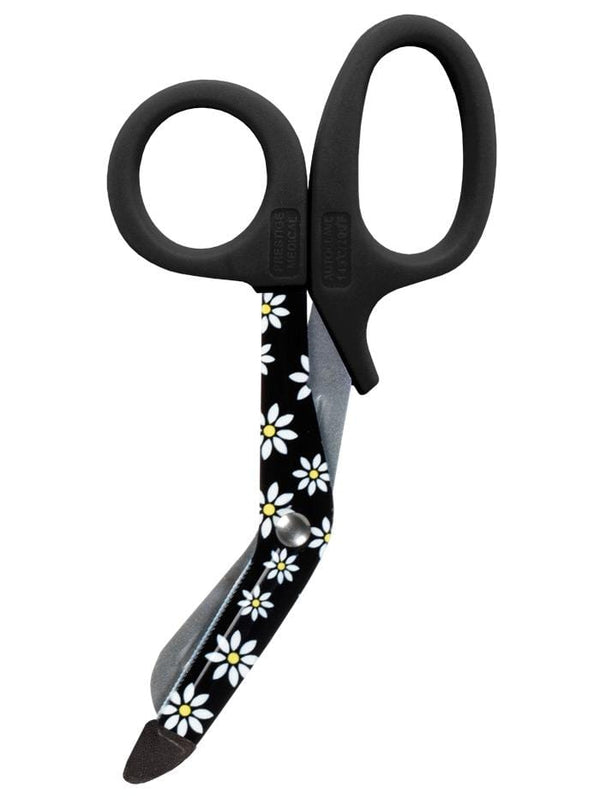 Prestige Medical Utility Scissors Daisies Black Prestige StyleMate Utility Scissor