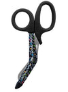 Prestige Medical Utility Scissors Leopard Print Grey Prestige StyleMate Utility Scissor