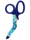 Prestige Medical Utility Scissors Tie Dye Cool Blue Prestige StyleMate Utility Scissor